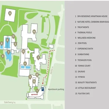 Appartement Carbona Royal 1.11 Hévíz